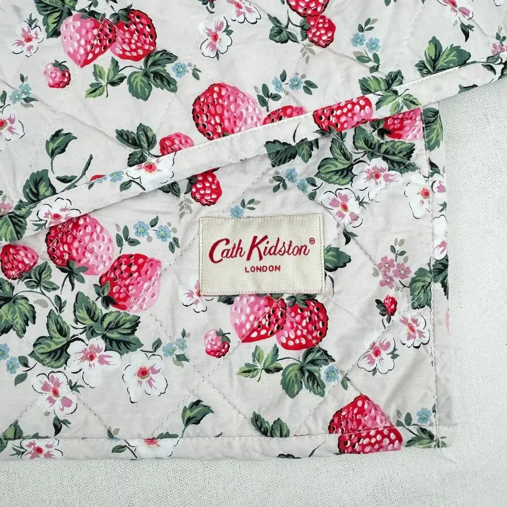 Cath Kidston Quilted Strawberry Pillow Shams 2
